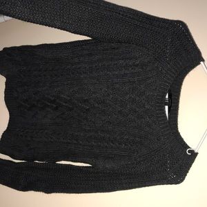 Forever 21 charcoal sweater
